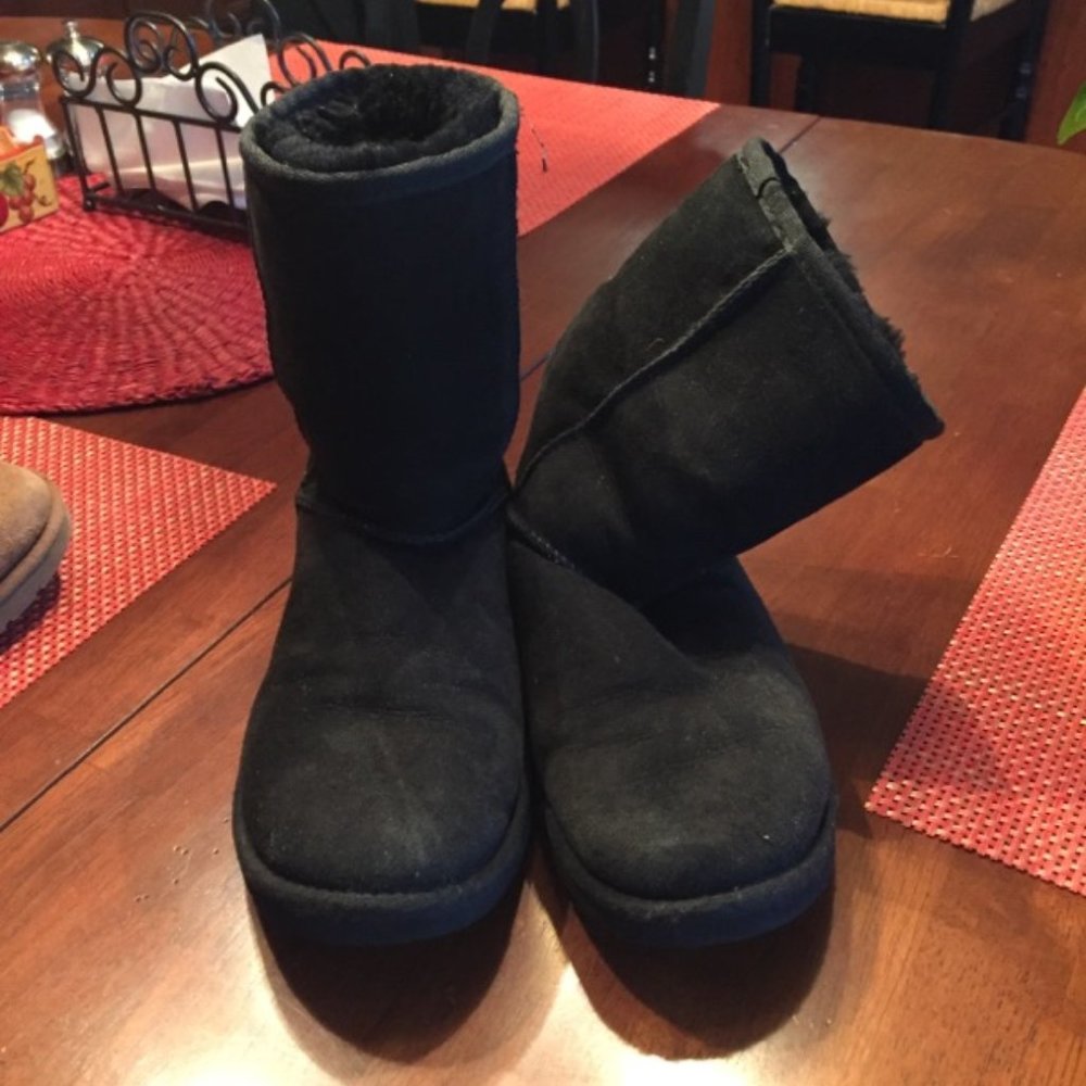 Black Short Uggs